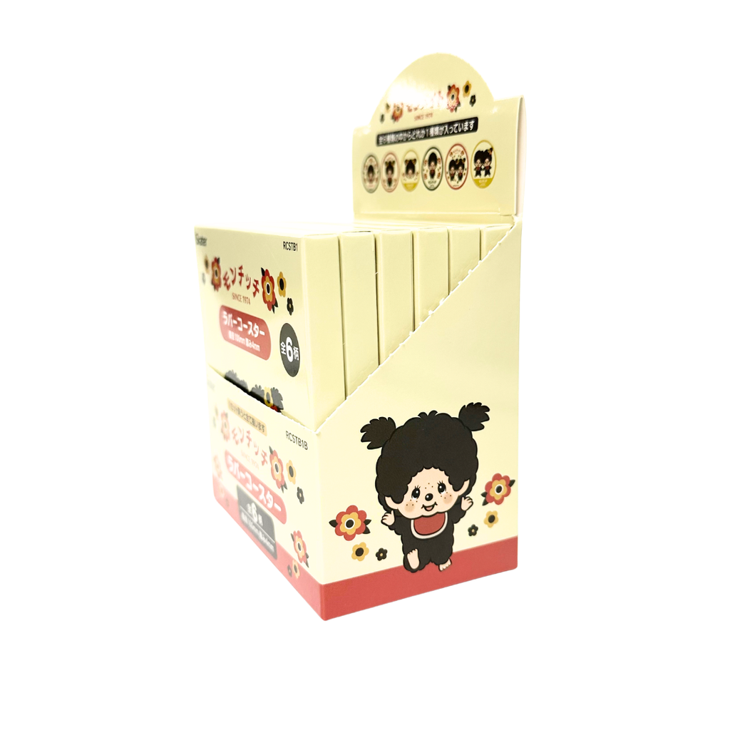Monchhichi 系列橡膠杯墊盲盒 （一套6款）