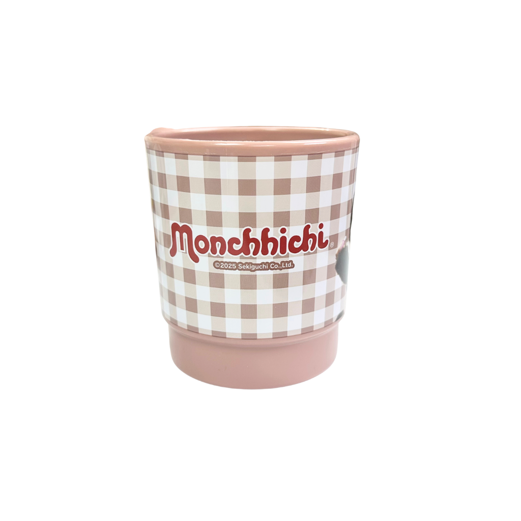 Skater x Monchhichi 聯名可堆疊塑膠水杯