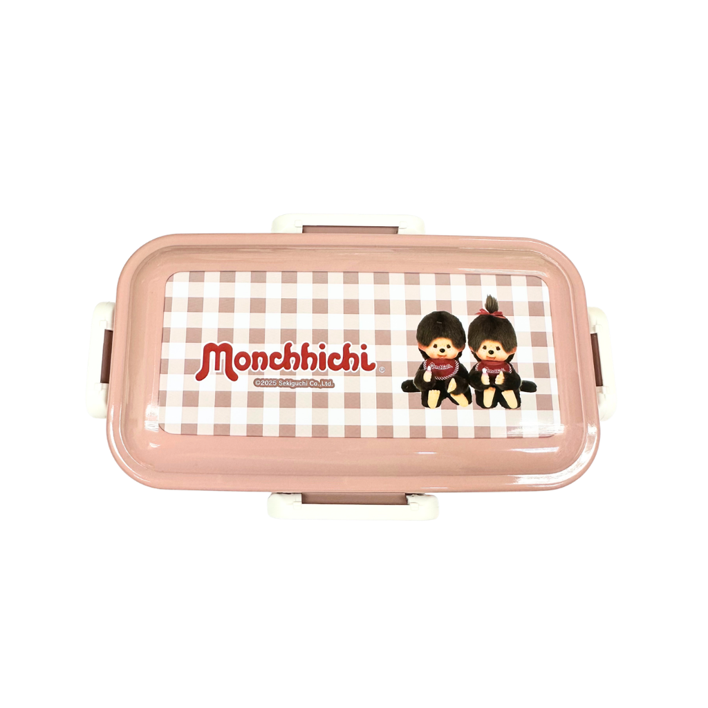 Skater x Monchhichi 聯名兩層方形便當盒