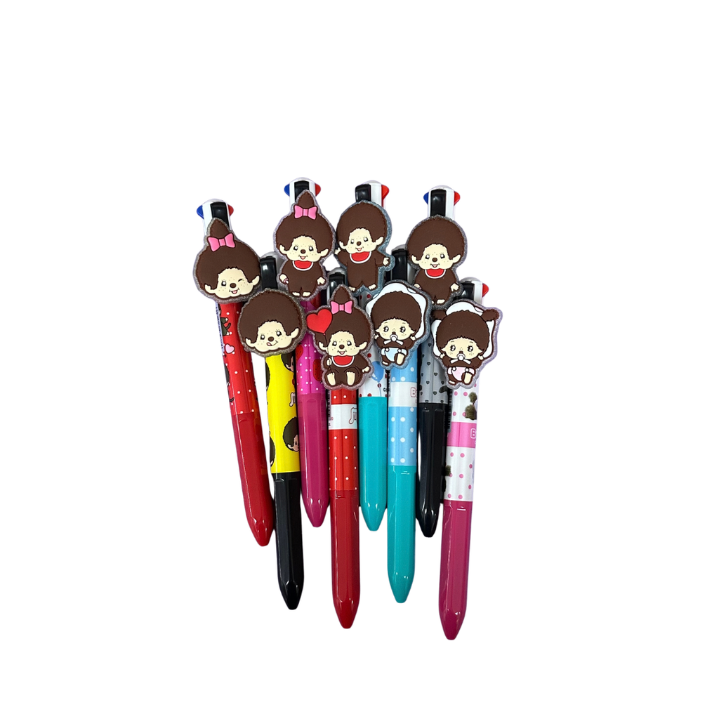 Monchhichi/Bebichhichi 四色原子筆