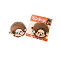 Monchhichi 景品髮夾 － 啡色款男孩