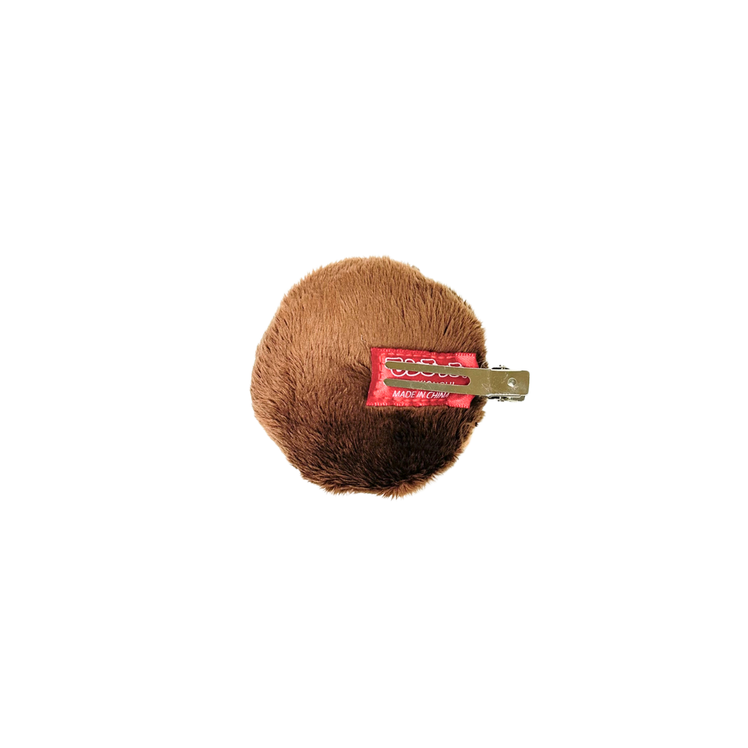 Monchhichi 景品发夹 － 棕色款男孩