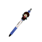 Monchhichi 0.5 黑色立體橡膠造型筆 - 藍色男生