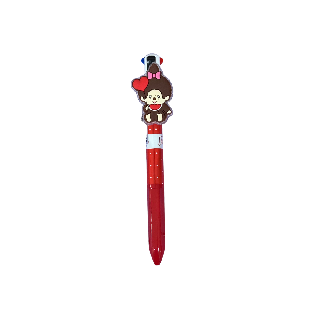 Monchhichi/Bebichhichi 四色原子筆