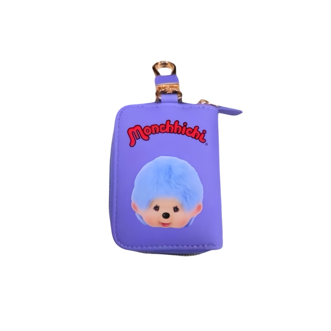 Monchhichi Colors系列錢包 - 紫色