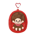 Monchhichi 毛絨玩具收納袋-紅色