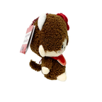 Monchhichi x Hello Kitty 珠鏈掛件毛絨公仔