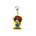 Monchhichi PVC鑰匙扣－M字棒球帽