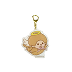 Monchhichi PVC鑰匙扣－光環天使