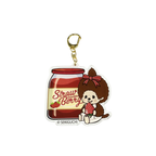 Monchhichi PVC鑰匙扣－草莓