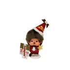 包褂 大頭Monchhichi 聖誕老人
