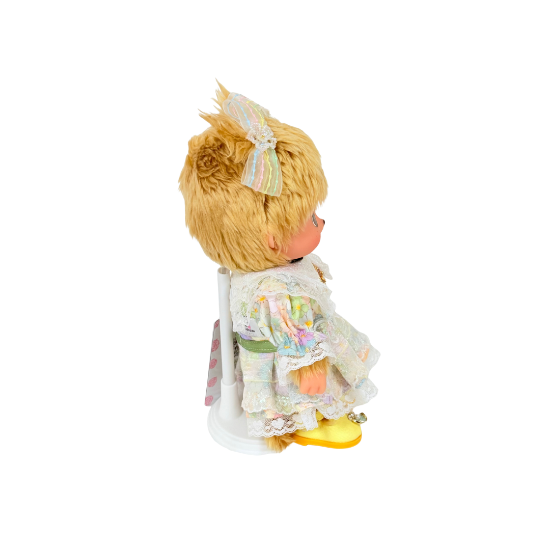 SG 限定設計師製作 - M Size Bebichhichi 娃衣彩色碎花蝴蝶裙套裝 *連公仔*