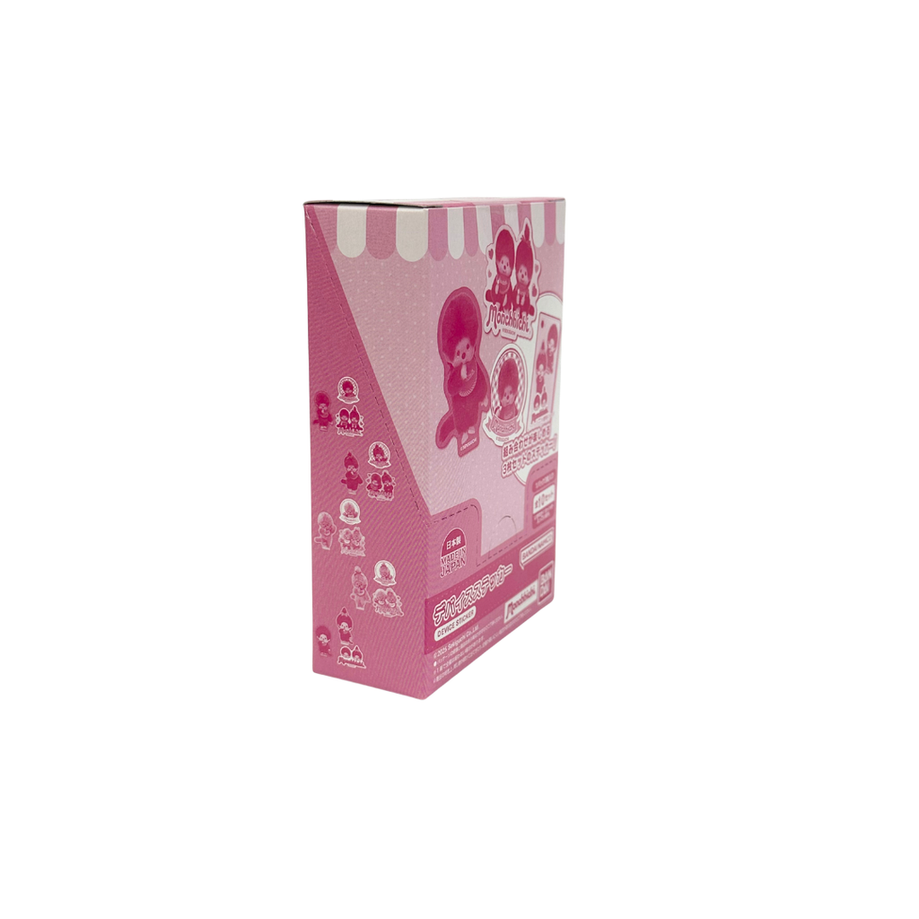 Monchhichi 造型手機貼紙粉色盲盒 - 一張（隨機款式）