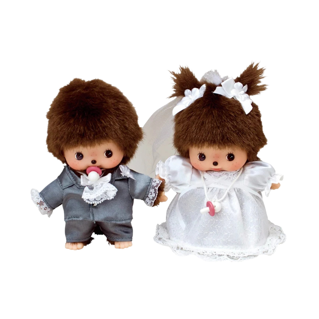 舊版 16cm Bebichhichi 結婚公仔一對盒裝