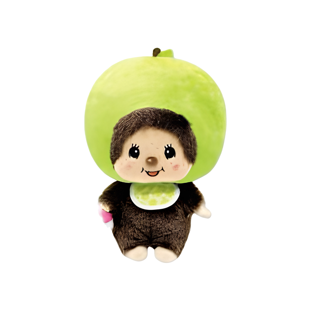 Monchhichi 景品 - L碼 水果系列毛絨公仔青蘋果造型
