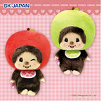 Monchhichi 景品 - L碼 水果系列毛絨公仔蘋果造型