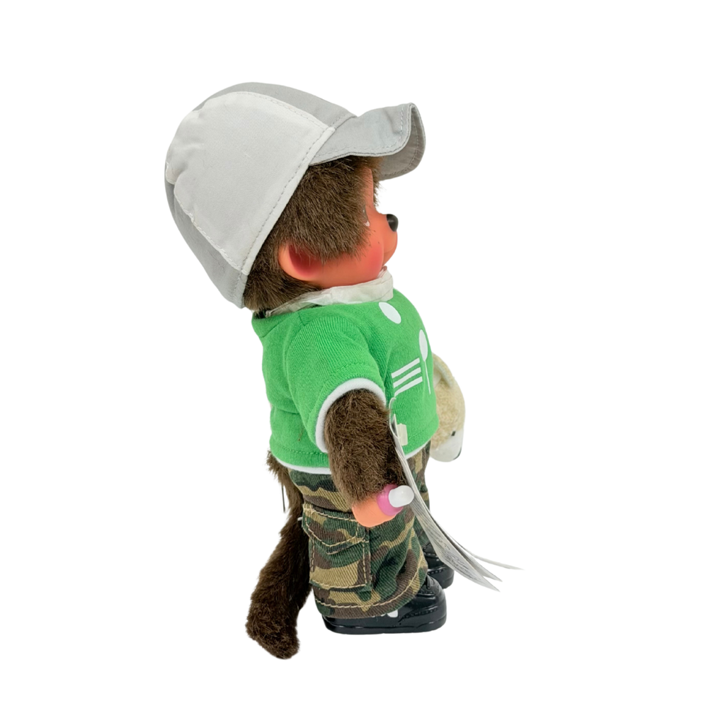 舊版 S 碼Monchhichi 小狗訓練員造型－男生
