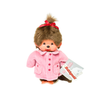 絕版 S碼 Monchhichi 2010年粉色燈芯絨女生