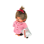 絕版 S碼 Monchhichi 2010年粉色燈芯絨女生