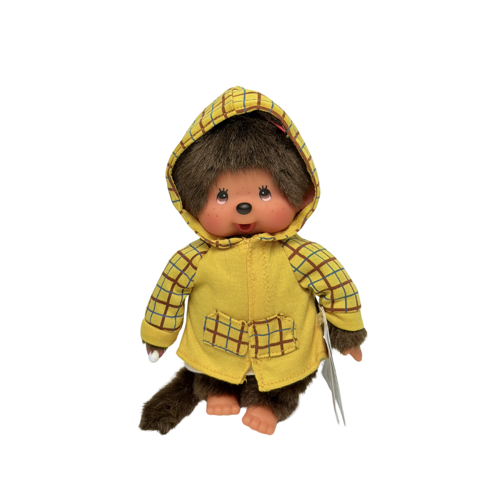 絕版 S碼 Monchhichi 2010年情侶雨衣－黃色女生