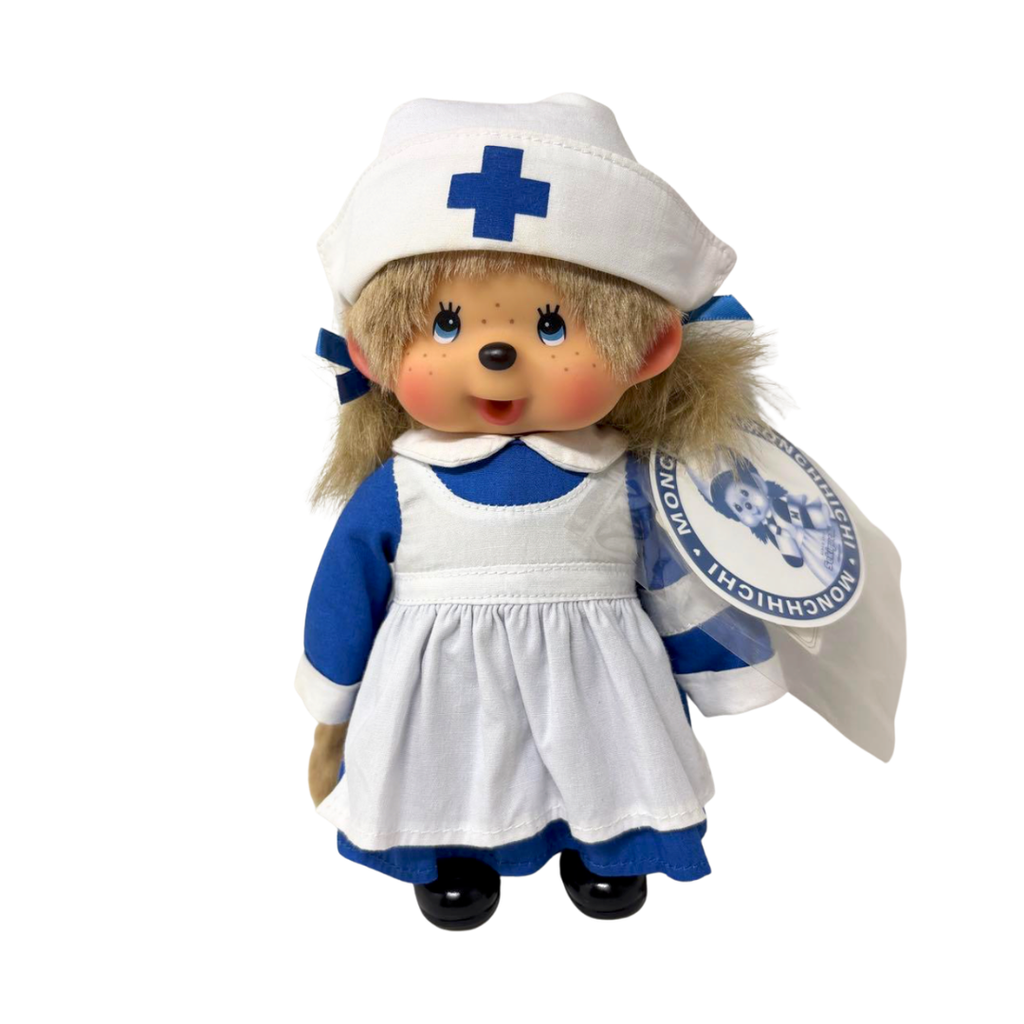舊版 S 碼 Monchhichi 金毛護士造型－女生