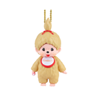 扭蛋吊飾 SO-TA Monchhichi 吉祥物第 3 彈 - 金毛女生款