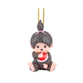 扭蛋吊飾 SO-TA Monchhichi 吉祥物第 3 彈 - 女生坐坐款