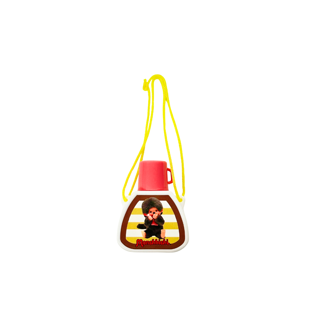 Monchhichi 扭蛋迷你超微型復古水壺模型吊飾