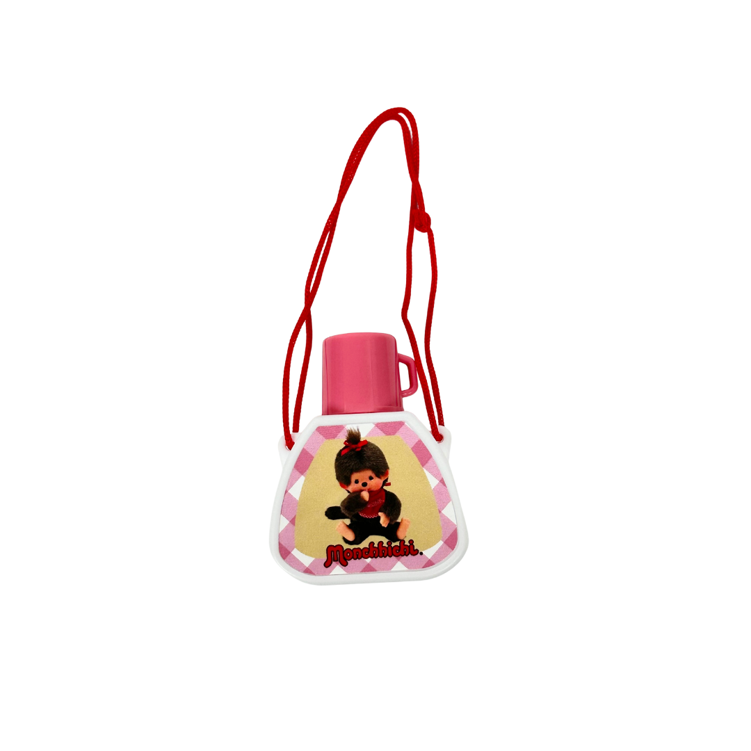 Monchhichi 扭蛋迷你超微型復古水壺模型吊飾