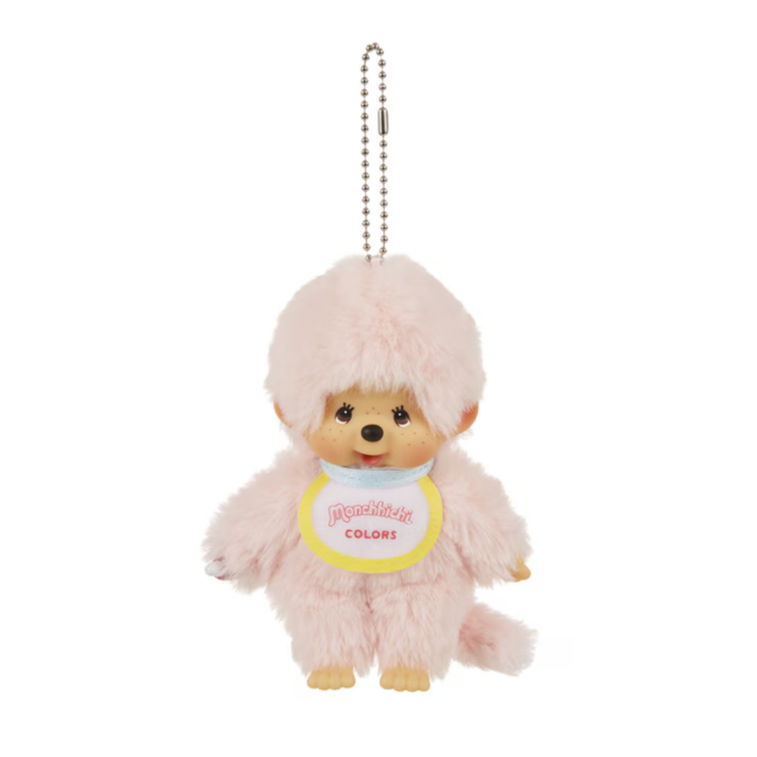 挂饰 马卡龙系列Monchhichi－粉红色