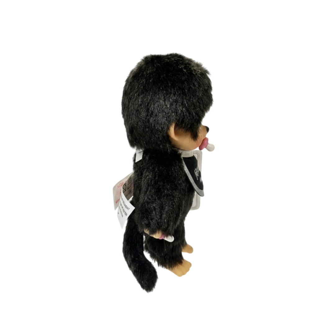 吊飾 馬卡龍系列Monchhichi－黑色