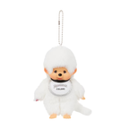 吊飾 馬卡龍系列Monchhichi－白色