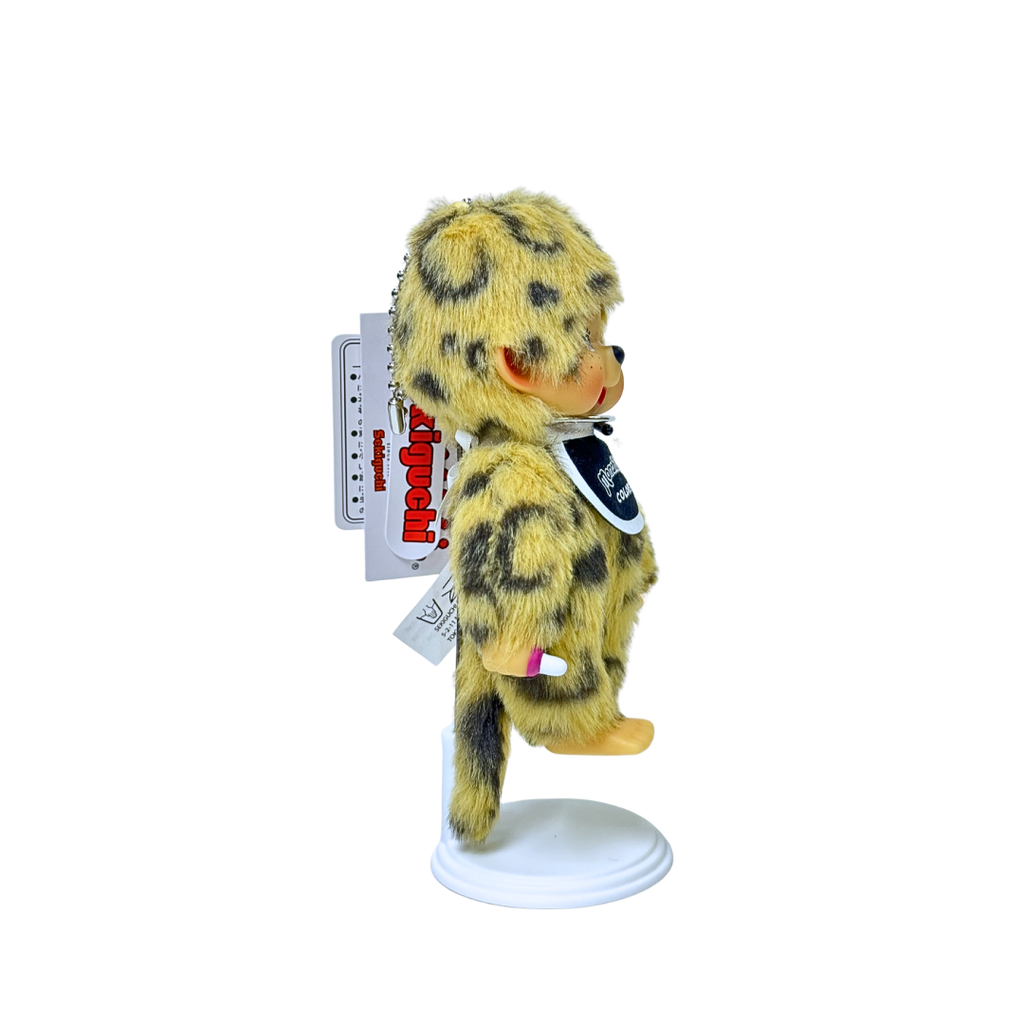 吊飾 馬卡龍系列Monchhichi－豹紋