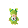 吊飾 日本限定 綠茶 Monchhichi