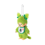 吊飾 日本限定 綠茶 Monchhichi