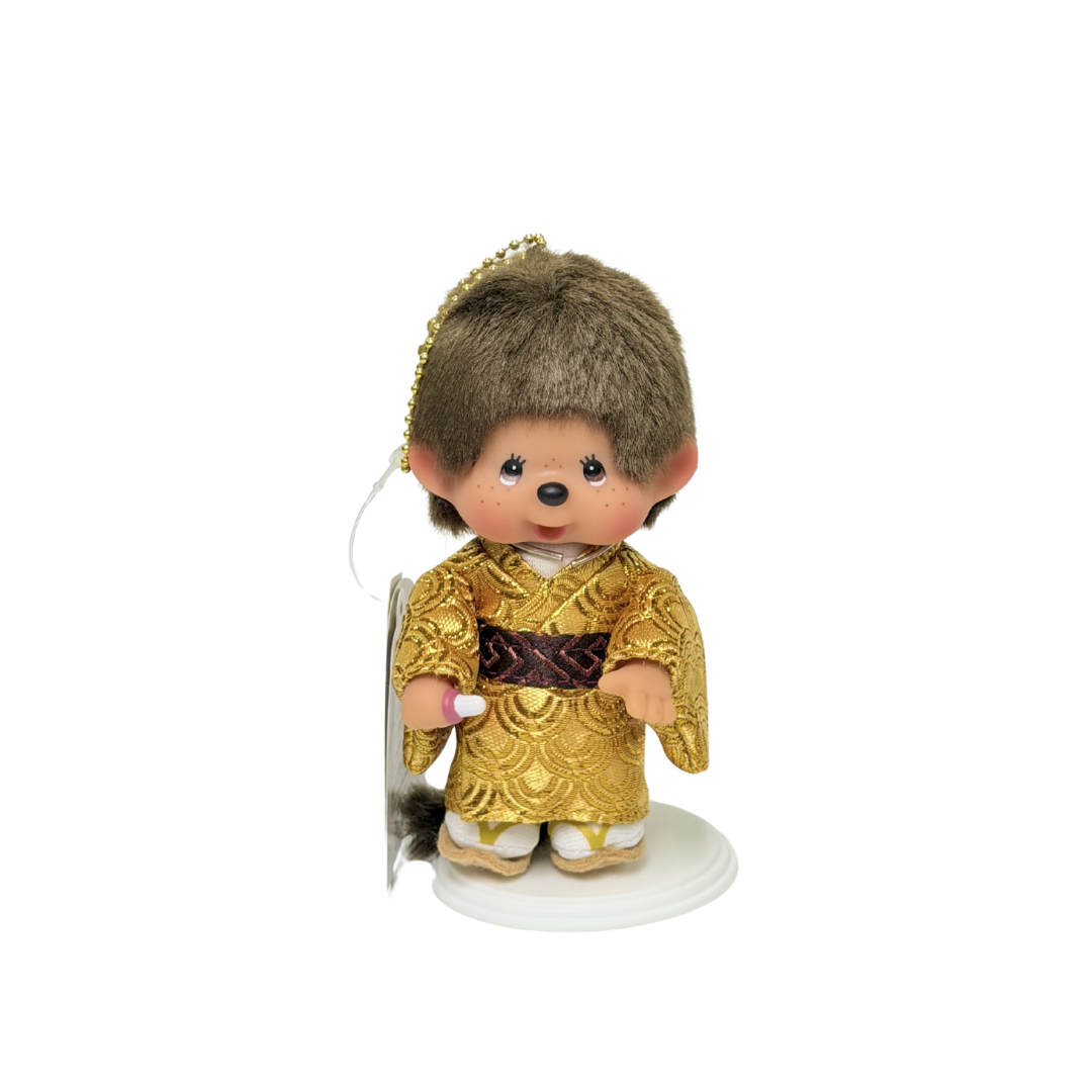 吊饰 Monchhichi 金色和服限量版