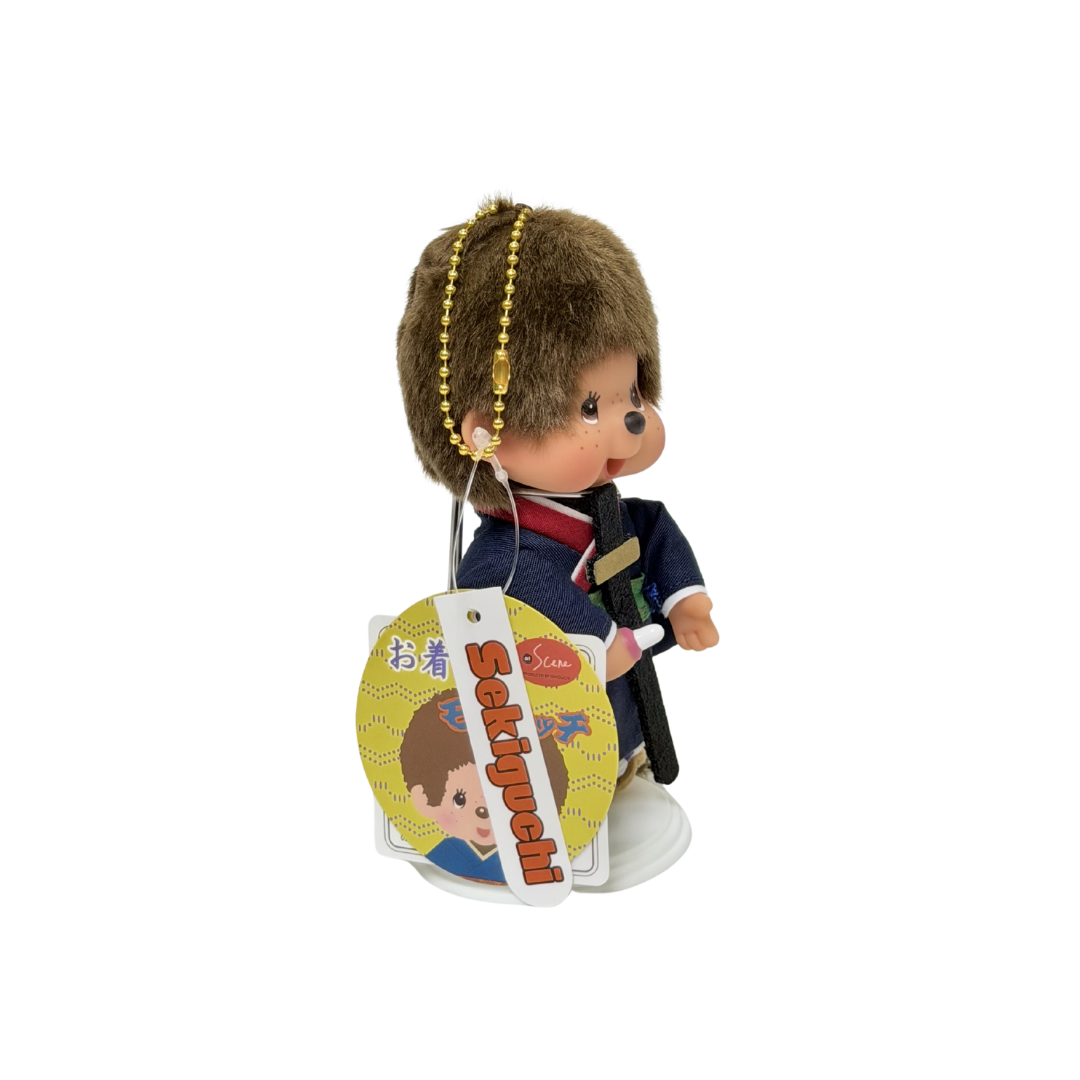 吊飾 Monchhichi  武士和服限定版