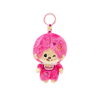 Monchhichi 閃耀星空刺繡絨毛公仔吊飾鑰匙圈（全套 3 款）