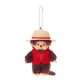 吊飾 Monchhichi X ONE PIECE  路飛