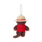吊飾 Monchhichi X ONE PIECE  路飛
