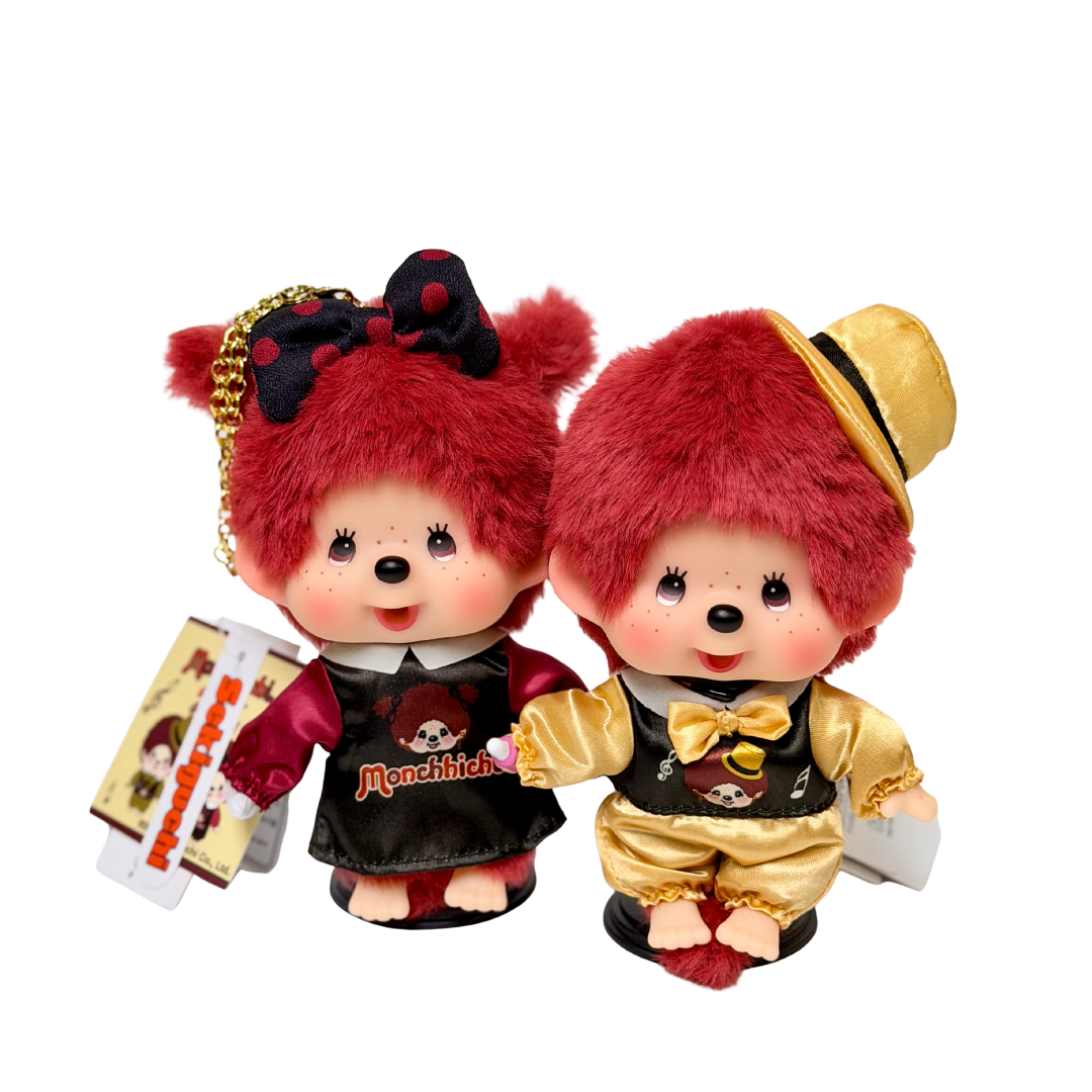 吊飾 SG限定 紅毛音樂男生＋女生（一對）