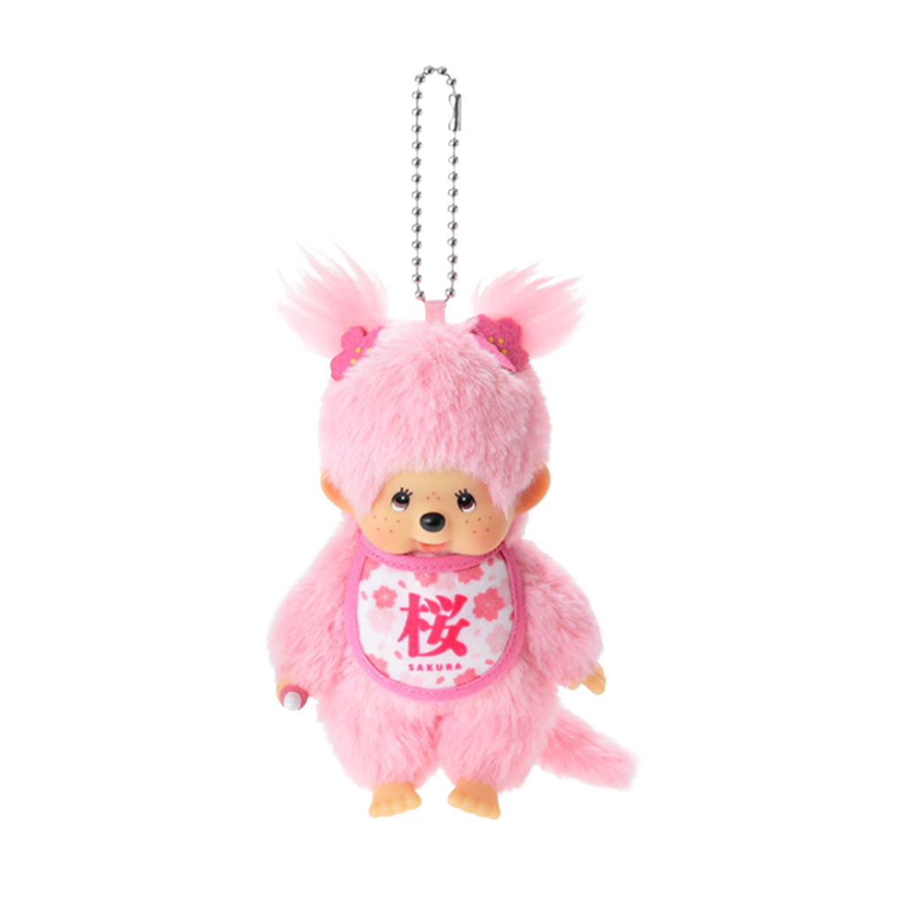 吊飾 日本限定 櫻花 Monchhichi