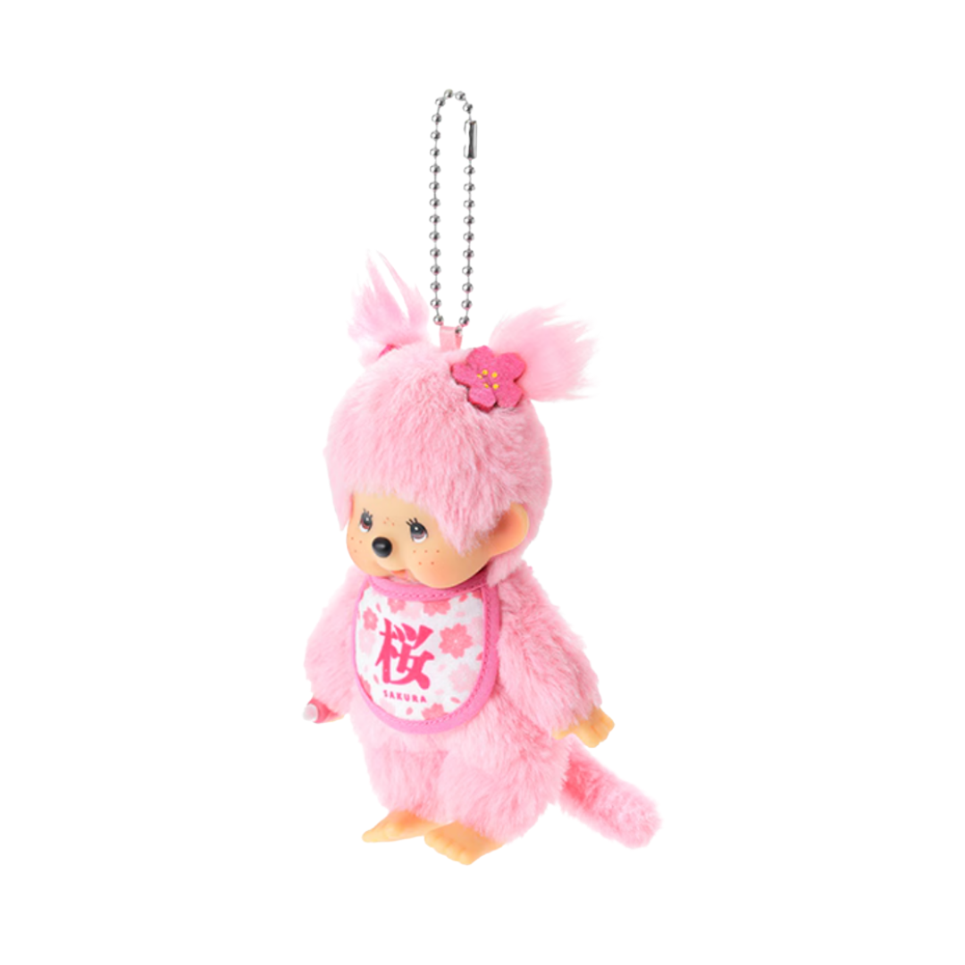 吊饰 日本限定 樱花 Monchhichi