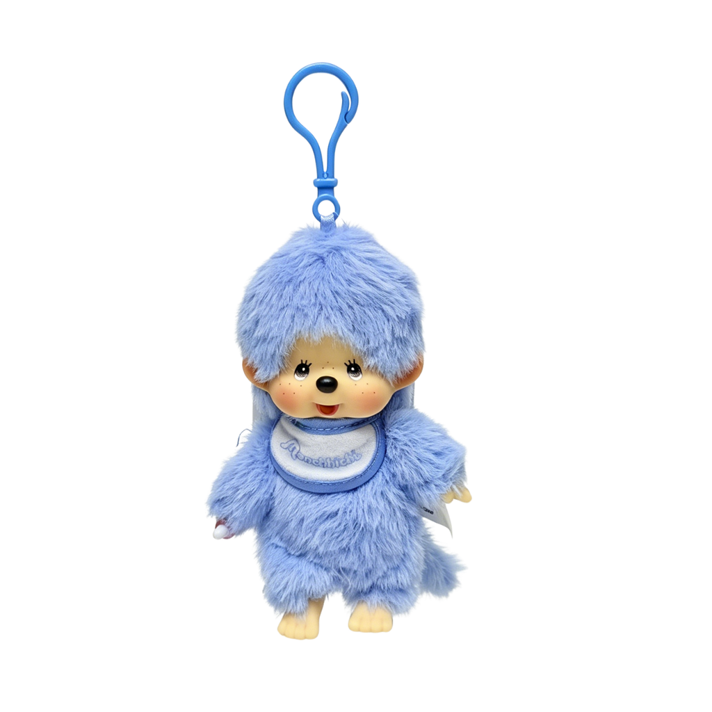 吊饰 欧洲版 马卡龙系列Monchhichi－蓝色