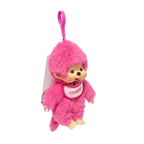 吊饰 欧洲版 马卡龙系列Monchhichi－桃红色