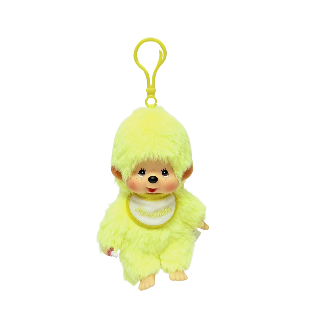 吊飾 歐洲版 馬卡龍系列Monchhichi－黃色