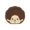 Monchhichi 大頭毛圈質感隔熱杯墊 - 男孩