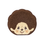 Monchhichi 大頭毛圈質感隔熱杯墊 - 男孩