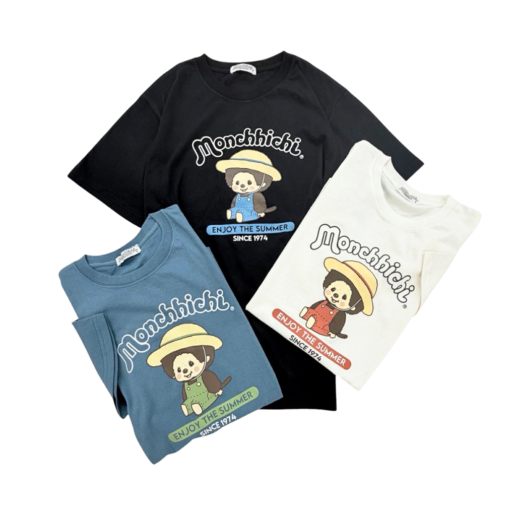 Monchhichi 農夫系列Tee 恤-白色M碼