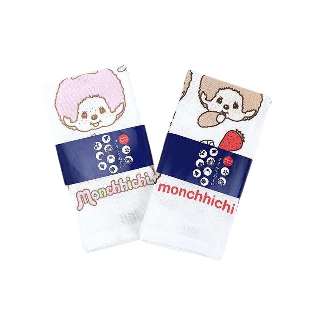 Monchhichi 日式Tenugui 平織棉布巾